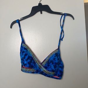 Wrap around bikini top